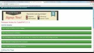 CakePHP 2.x Series E02 - Blog tutorial part2