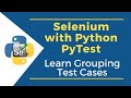 Learn Grouping Test Cases | Selenium with Python PyTest | #2 Installation of Allure in PyTest