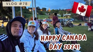 HAPPY CANADA DAY 2024! 🇨🇦 | Fireworks Display in Edmonton | Lawag Family in Canada