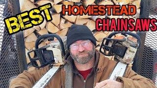 Chainsaw review STIHL MS 250 vs STIHL MS 170 / Alaska Homestead Life