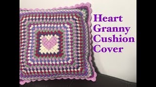 Ophelia Talks about a Heart Granny Cushion Cover