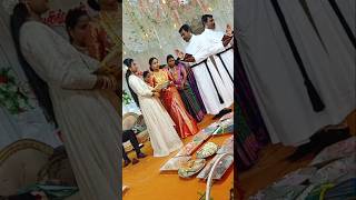 கல்யாண சேலையை ஆசீர்வதிக்கும்? #கூடன்குளம் #tamilchristianwedding #shorts#weddingfilm