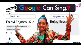 Google Translate Sings ENJOYI ENJAAMI cover 🎧 | GOOGLE Singing 🎤😂 cuckoo cukoo enjoy enjami status