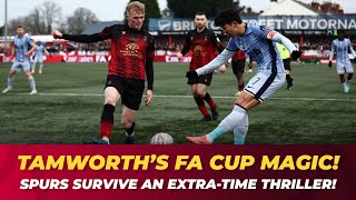 Tamworth vs Tottenham: Near FA Cup Upset! Spurs Escape in Extra Time | Highlights  #FACup #Tamworth