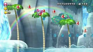 The Great Geysers ~ Sparkling Waters-4 - Toadette -New Super Mario Bros. U Deluxe - New Luigi U 1bp