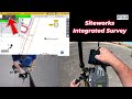 Siteworks New Integrated Survey Option GPS and Total Station