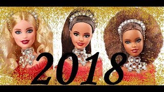 2018 Holiday Barbie Dolls HD