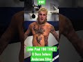 Jake Paul FIRED UP FOR  Anderson Silva #paulsilva 