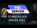 How to Install SQL Server 2022 (Free Developer Edition) + SSMS Step-by-Step Guide!  (Part 1)