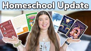 AUGUST HOMESCHOOL UPDATE (tons of read alouds, new beast academy, shakespeare, brave writer dart )