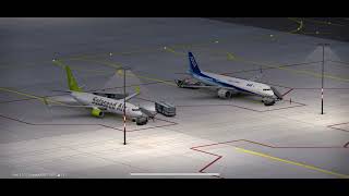 World of Airports (V2.5.1) Actual Gameplay - Chubu Centrair Airport (NGO/RJGG) #328