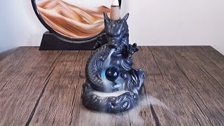 Dragon Backflow Incence Burner Unboxing - Wonderful Waterfall Incense Burner Stick Holder