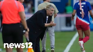 Before winning gold in Paris, US women's soccer coach Emma Hayes inspired players on LI | News 12