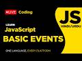JavaScript Basic Events Tutorial