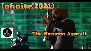 Infinite (2021)Movie Clip - The Mansion Assault Scene | Mark Wahlberg