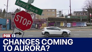 Seattle to build safety upgrades on Aurora Ave | FOX 13 Seattle