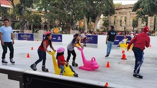 Pista de HIELO en Guadalajara!