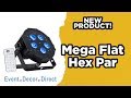 The Basics to Event Lighting | MEGA FLAT HEX PAR | Event Decor Direct