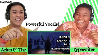 Singers Reacts to Azlan & The Typewriter - Jangan Khianati Aku Reaction