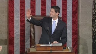 Paul Ryan elected House Speaker