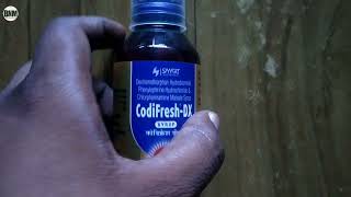 Codifresh-DX syrup in Hindi| uses, price,doses,codifresh, codifresh cough syrup, codifresh dx syrup