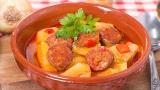 Patatas a la Riojana | Recetas de Cocina Española