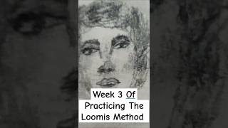 I Tried The Loomis Method For 3 Weeks! #art #portrait