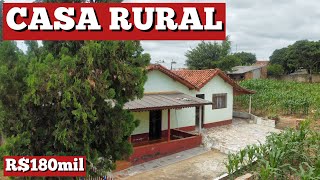 CASA RURAL COM PLANTIO DE MILHO BEM LOCALIZADA R$180mil