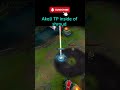 League of legends Akali TP inside of shroud #leagueoflegendstips #akali