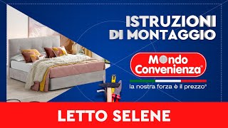 Istruzioni di montaggio: Letto Selene | MONDO CONVENIENZA