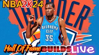 THE BEST LEGENDARY KEVIN DURANT BUILD IN NBA 2K24 LIVE!!! (ROAD TO 5K SUBS)