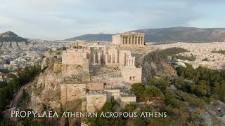 Athens Aerial Propylaea / ἀκρόπολις