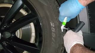 DIY BMW Tire Repair Fix a Puncture Without Removing the Tire! Quick steps to get back on the road!