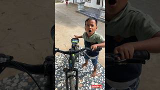 Tuan Faruq punya sepeda baru #anakdesa #davidsunairi #hidupdidesa #minivlog #tuanfaruq