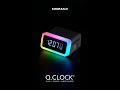 momax q. clock 2 digital clock with wireless charger eng