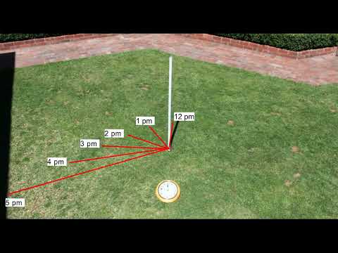 Why can’t you tell the time with a sundial at night?