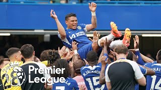 Thiago Silva bids farewell to Chelsea after 4 seasons (FULL CEREMONY) | Premier League | NBC Sports