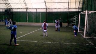 Osmica vs Unis 5-1 slobodan udarac Adi Dzafic