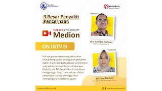 Live Streaming Medion #6 : 3 Besar Penyakit Pencernaan