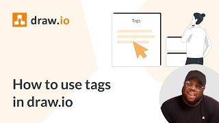 How to use tags in draw.io