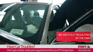 Don’t get a ticket stop in for your Inspection