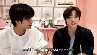 Sungchan, Shotaro and NCT DREAM lives together