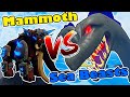 Mammoth Vs Sea Beasts - Blox Fruits