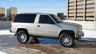 1999 Chevrolet 2 Door Tahoe Lt 4x4 Great Looking Truck For Sale