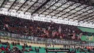 Milan-Salernitana:il VIDEOTIFO da BRIVIDI dei 3800 salernitani al San Siro