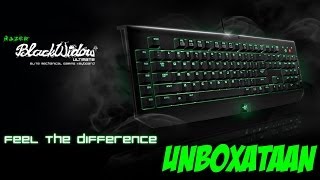 Unboxataan Razer Blackwidow Ultimate 2013