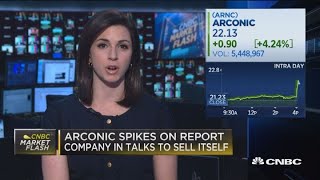 Arconic spikes on report company in talks to sell itself