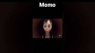 momo and me 😅 i got scared from myself on the first time