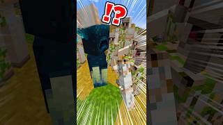 アイアンゴーレム何体いればウォーデンに勝てるの？【マイクラ】#shorts ＃マイクラ  #minecraft   #マインクラフト