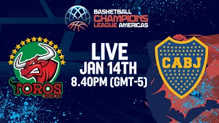 LIVE - Toros de Chiriquí v Boca Juniors | Basketball Champions League Americas 2024-25